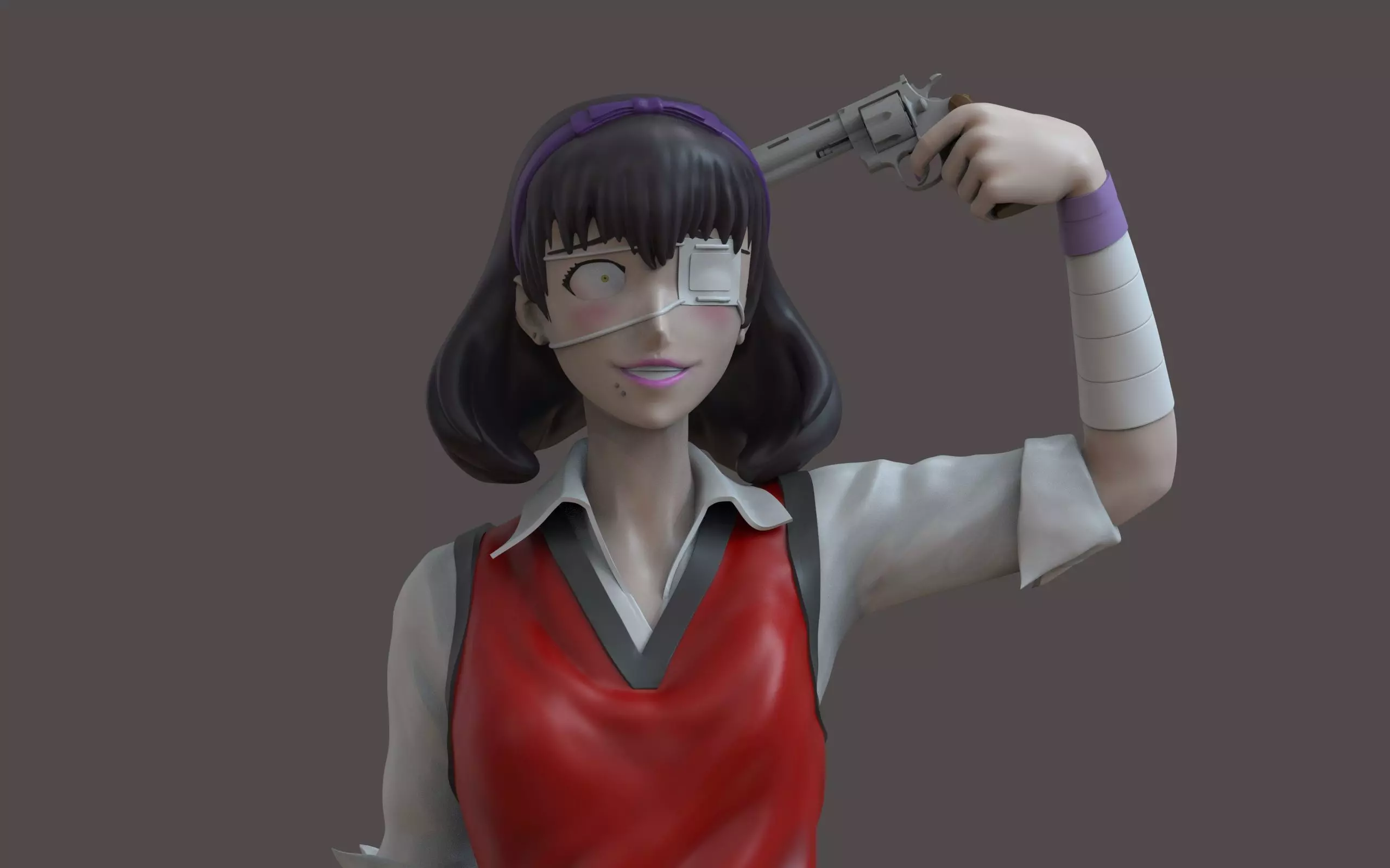 Kakegurui - Midari Ikishima 3D print model