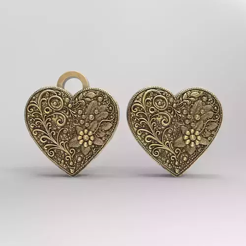 heart shape cookie  3D print model