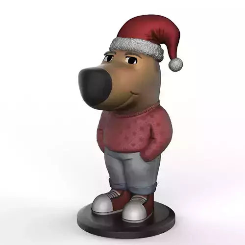 My new Character Chill guy Christmas  3D print model