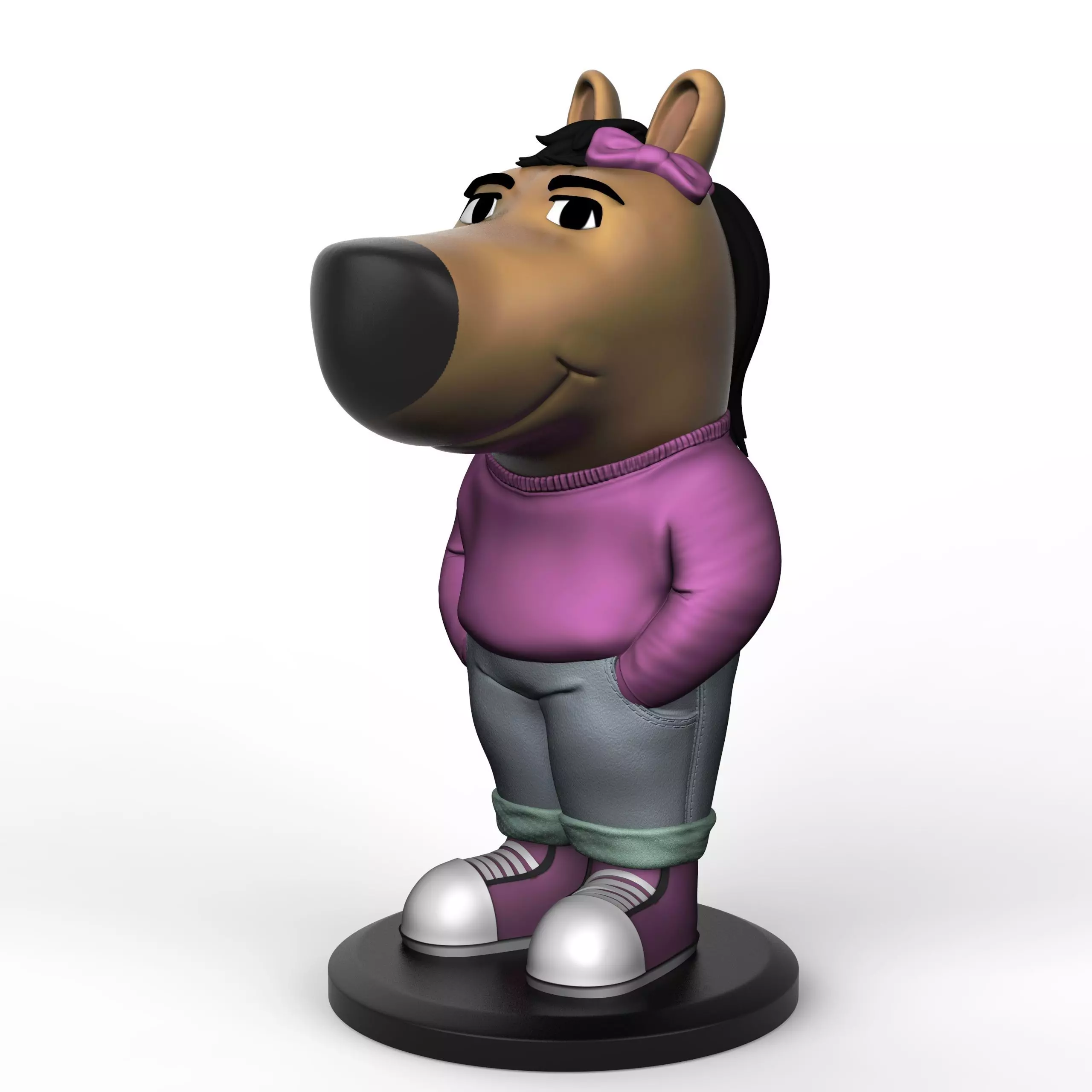 MY NEW CHARACTER CHILL GIRL 3D print model_0