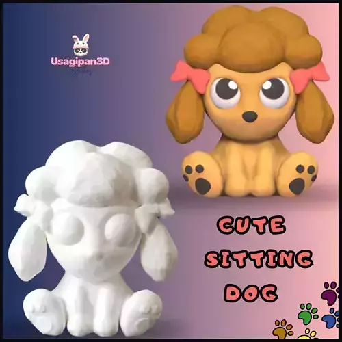 Cute Sitting Dog