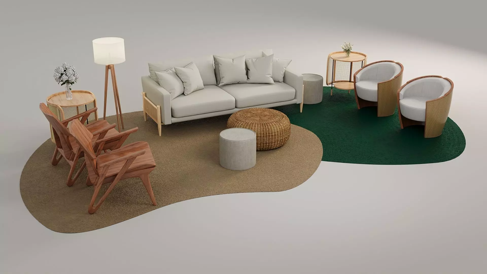 Lounge for Events 3D model_0