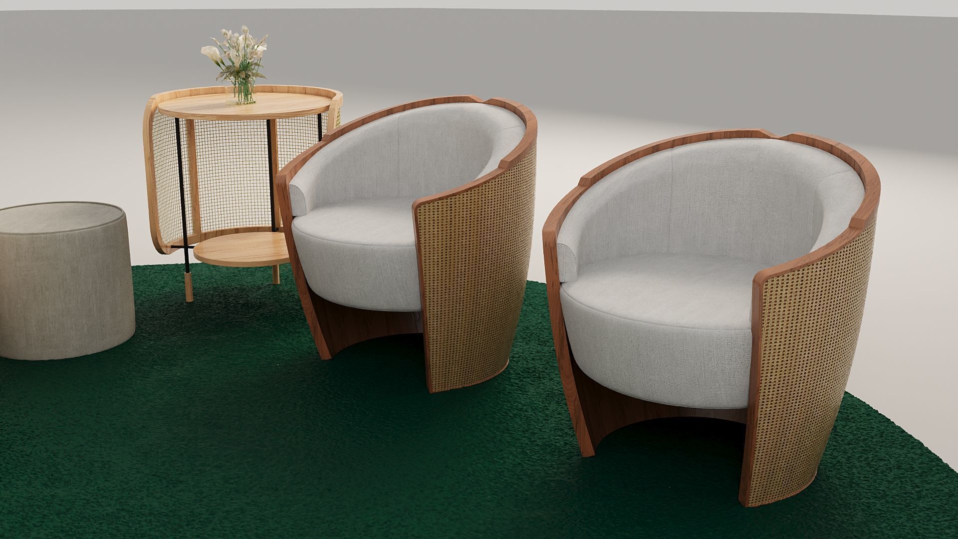 Lounge for Events 3D model_3