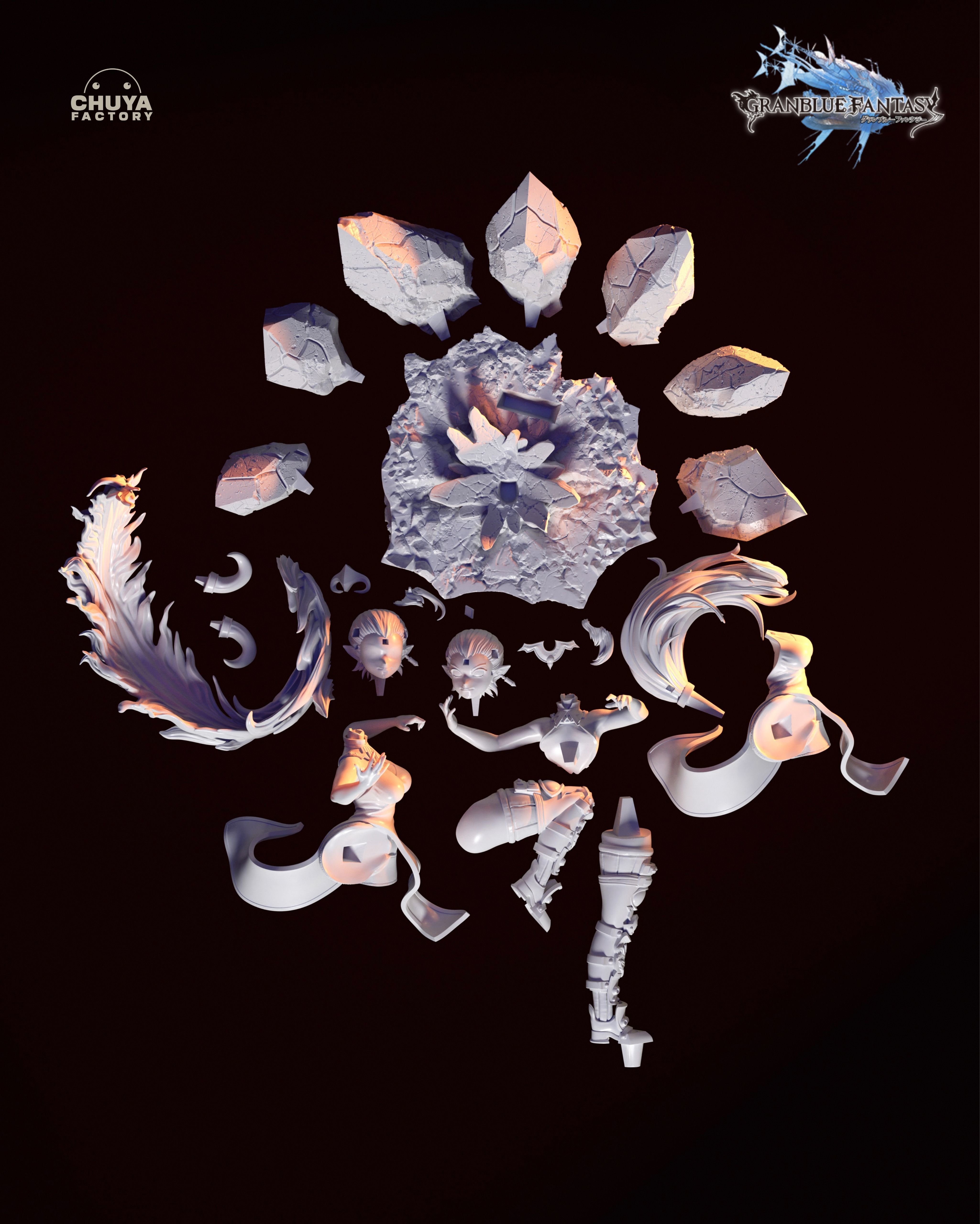 Aliza from Granblue Fanstasy 3D print model_10