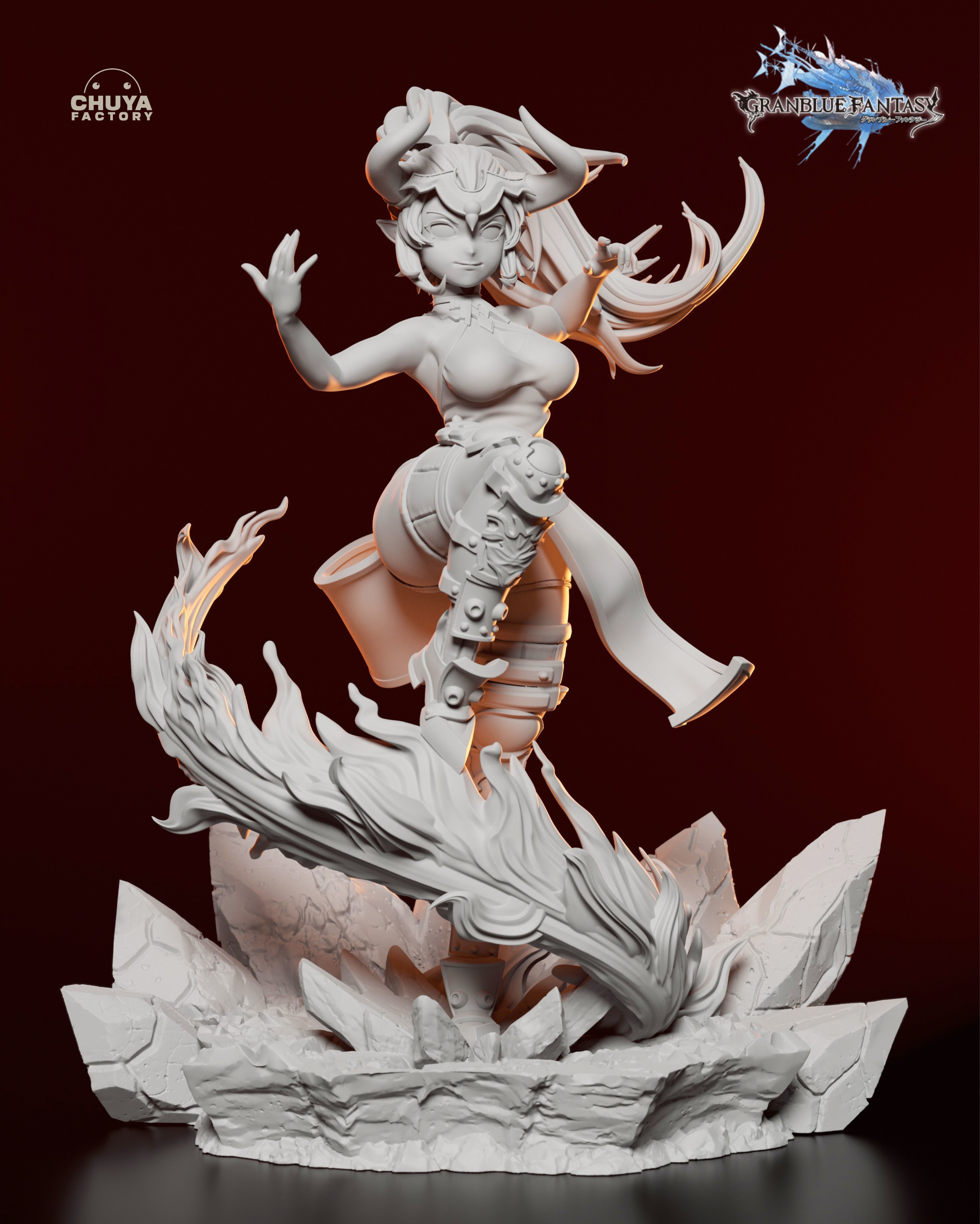 Aliza from Granblue Fanstasy 3D print model_11