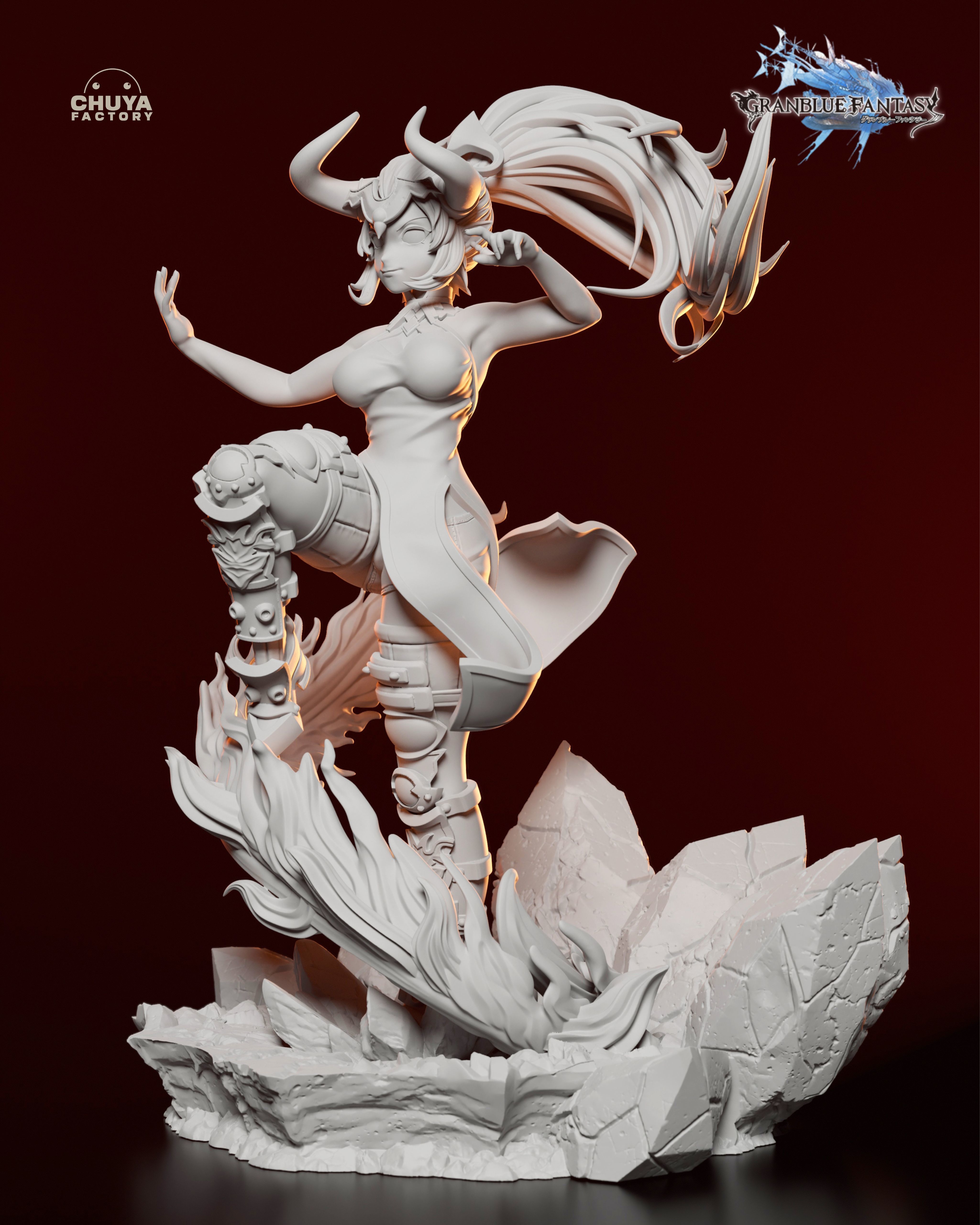 Aliza from Granblue Fanstasy 3D print model_15