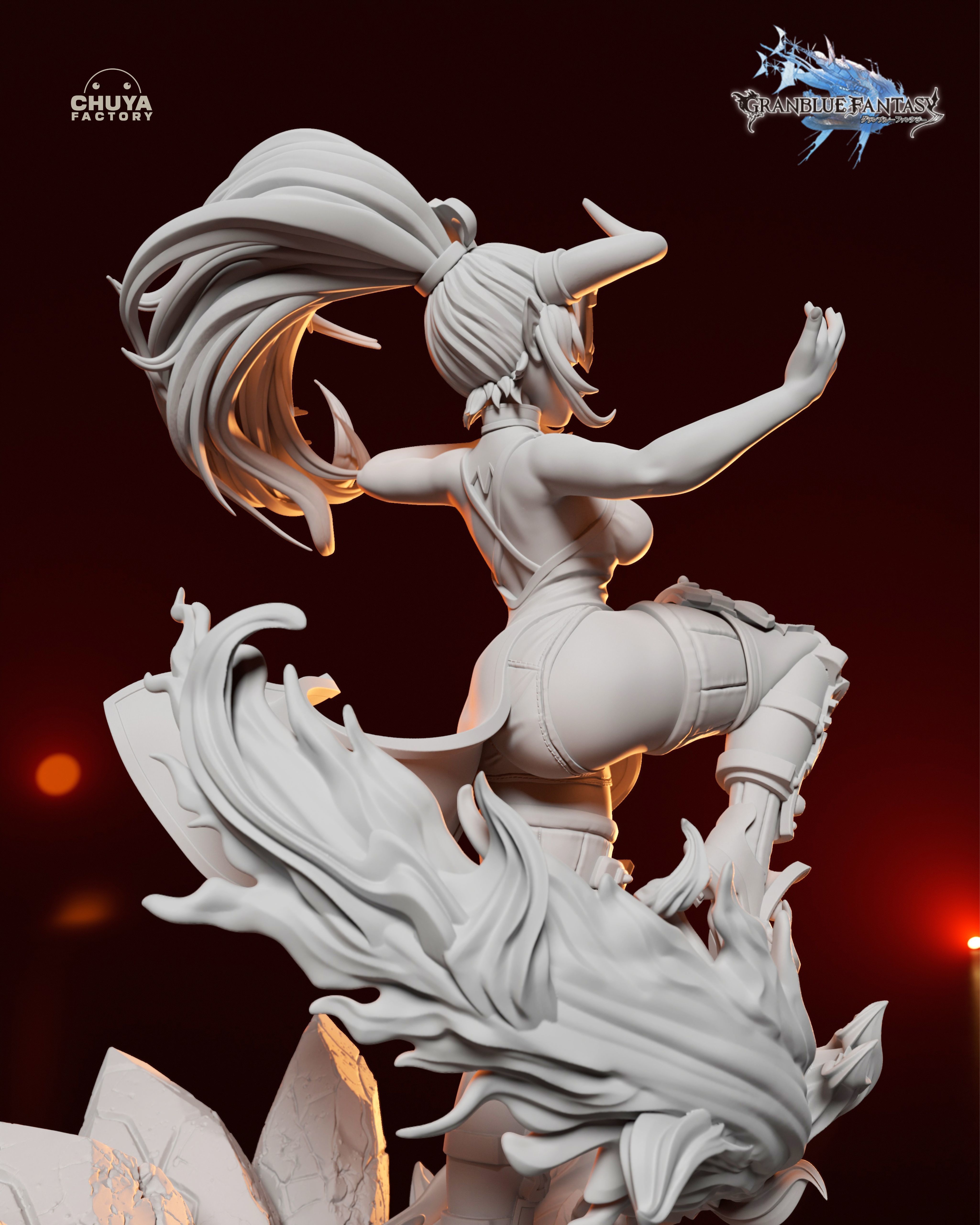Aliza from Granblue Fanstasy 3D print model_3