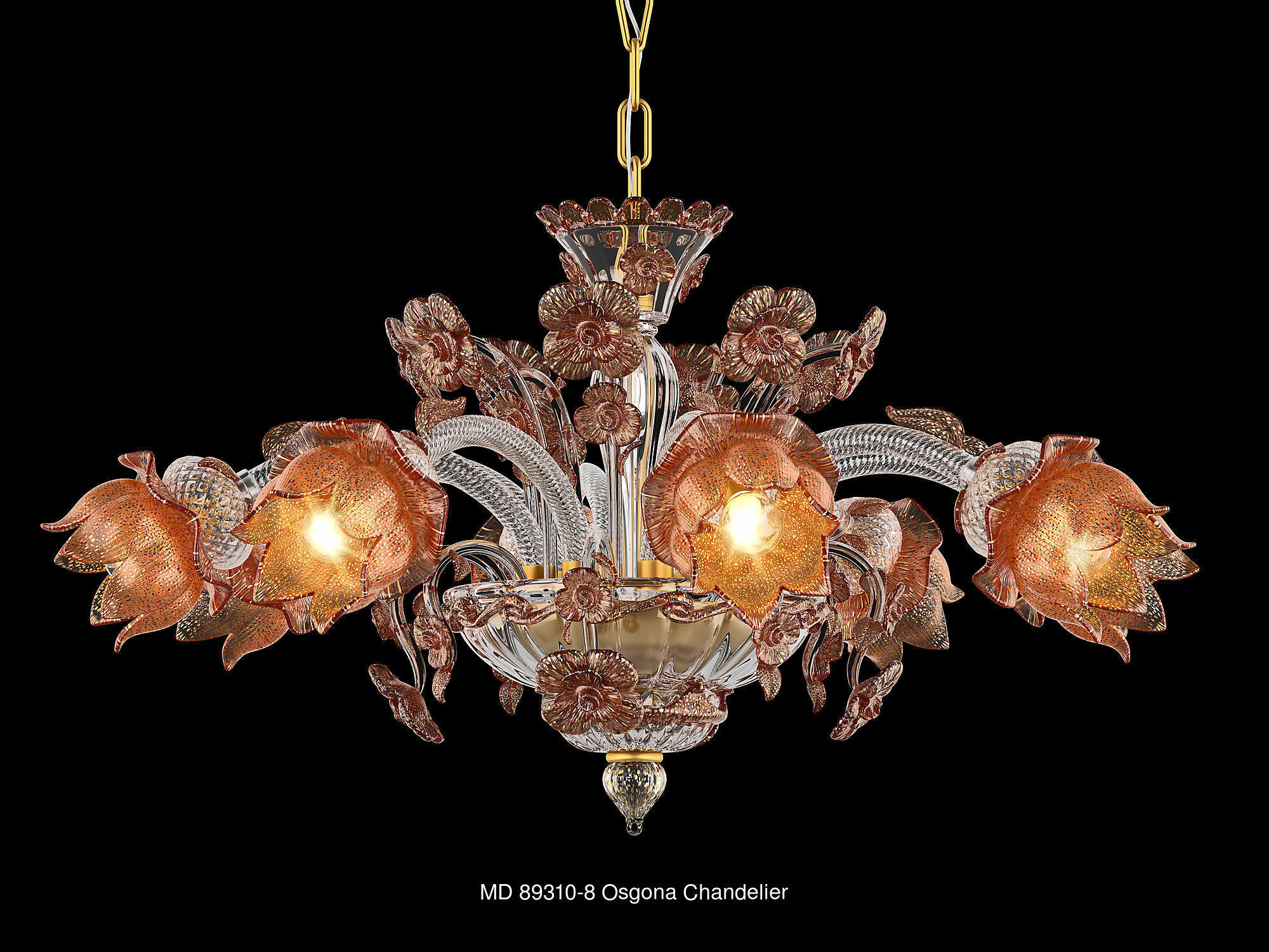 89310 Osgona Collection of Murano Glass Lamps _2