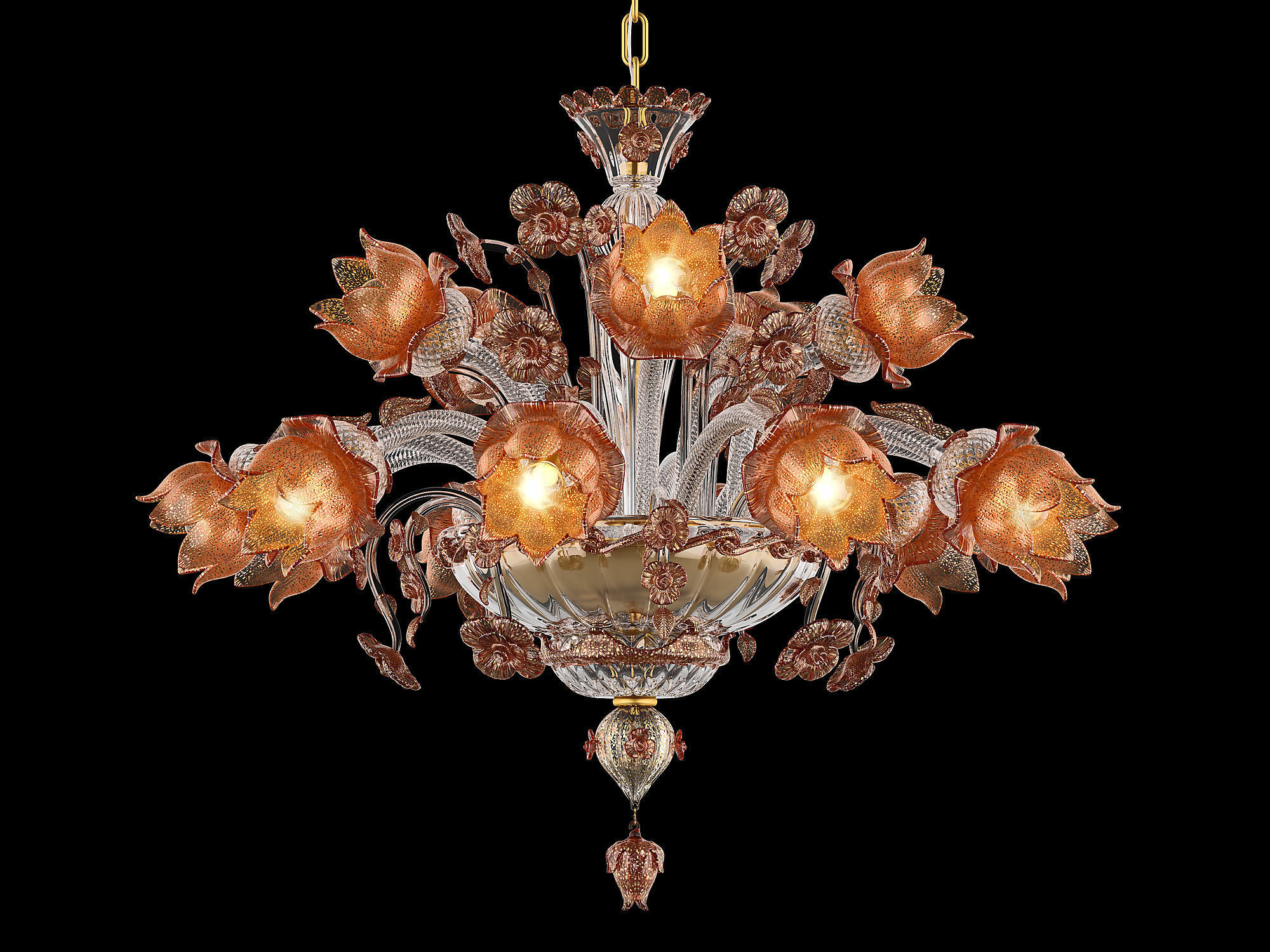 89310 Osgona Collection of Murano Glass Lamps _30