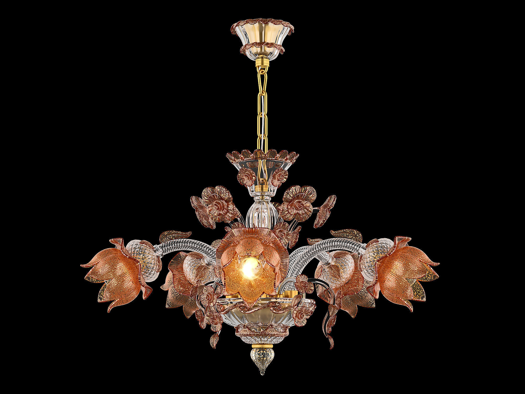 89310 Osgona Collection of Murano Glass Lamps _9