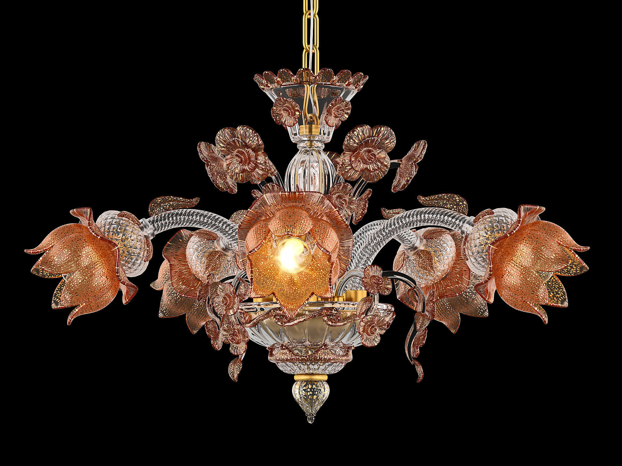 89310 Osgona Collection of Murano Glass Lamps _8
