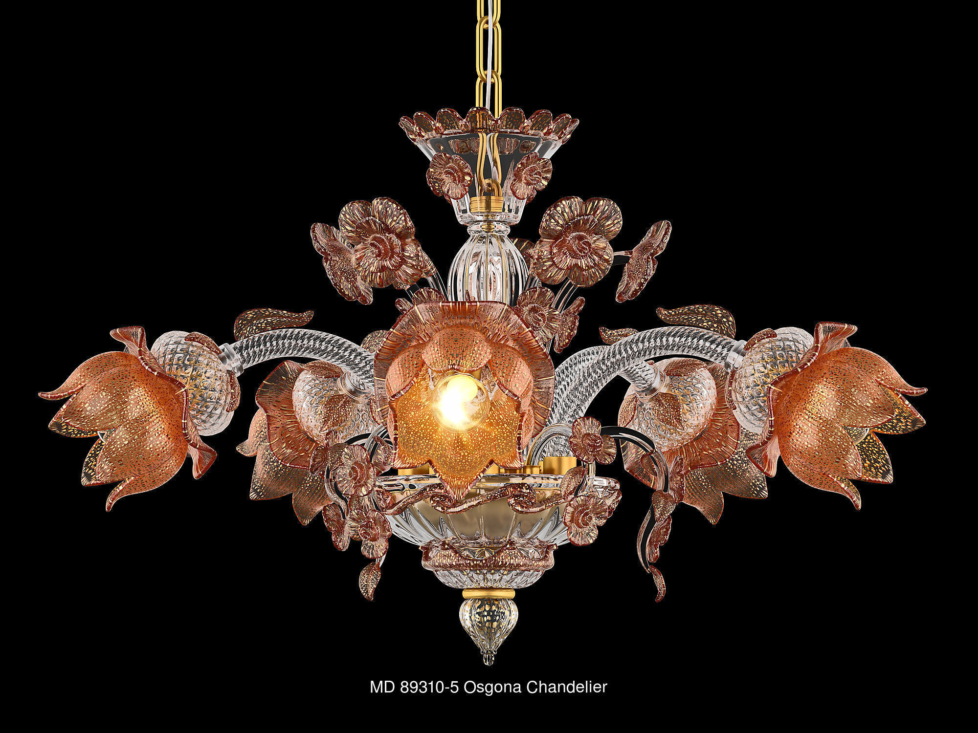 89310 Osgona Collection of Murano Glass Lamps _3