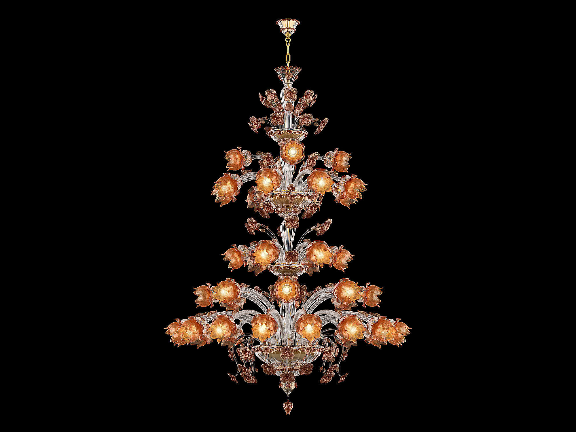 89310 Osgona Collection of Murano Glass Lamps _53