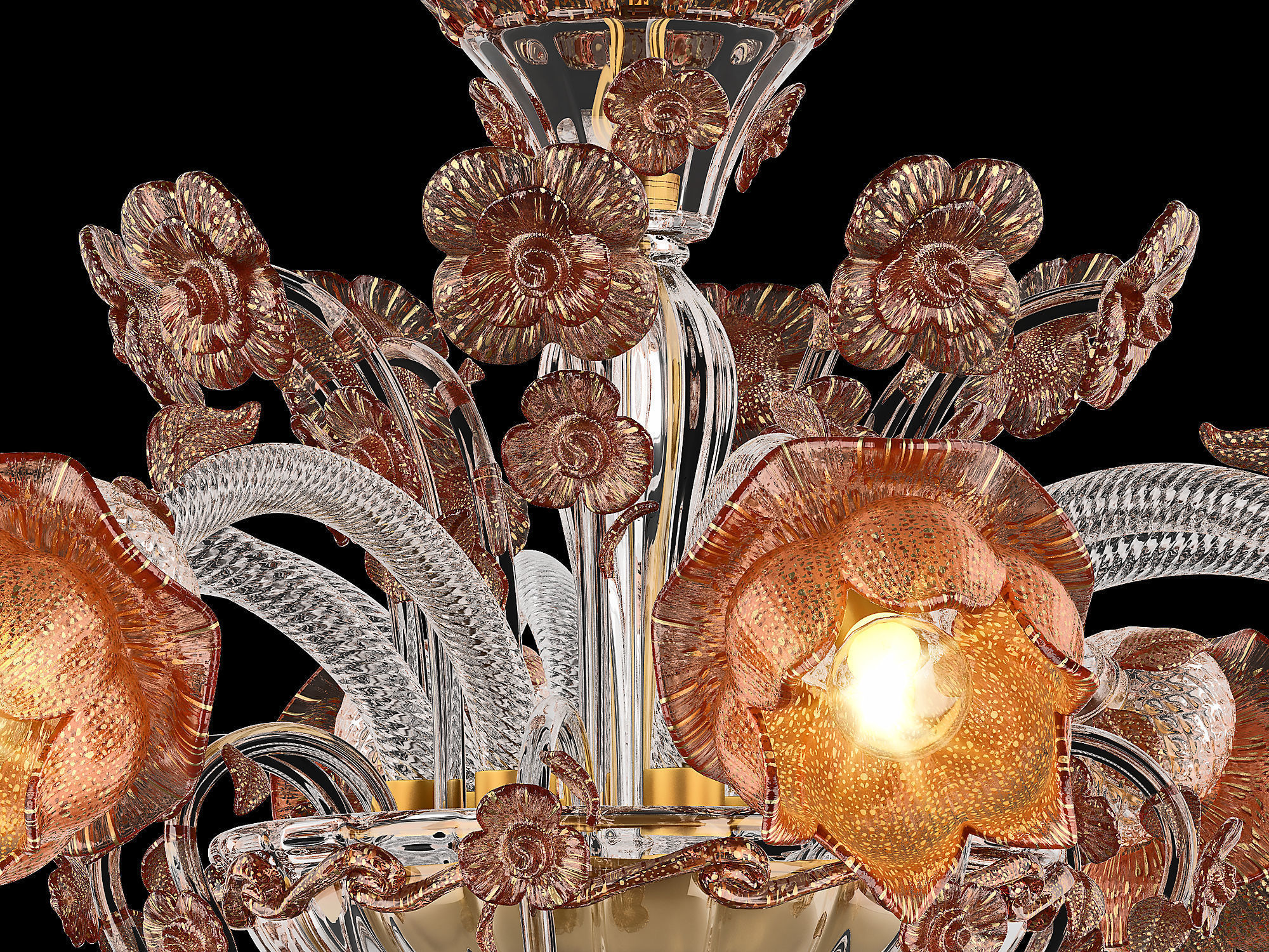 89310 Osgona Collection of Murano Glass Lamps _21