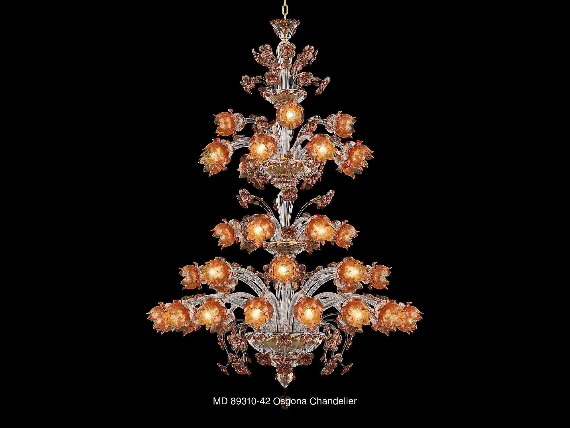 89310 Osgona Collection of Murano Glass Lamps _6