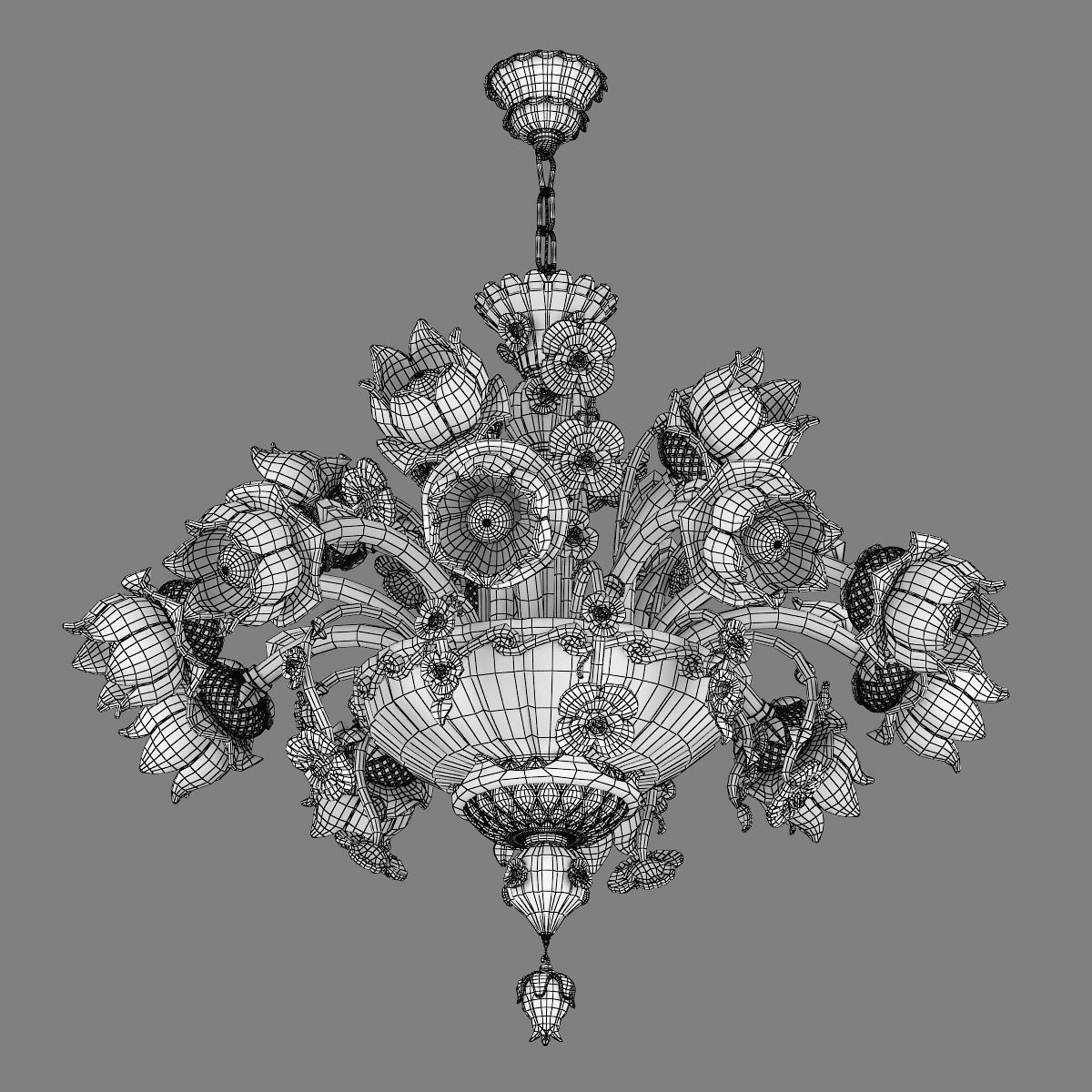 89310 Osgona Collection of Murano Glass Lamps _34