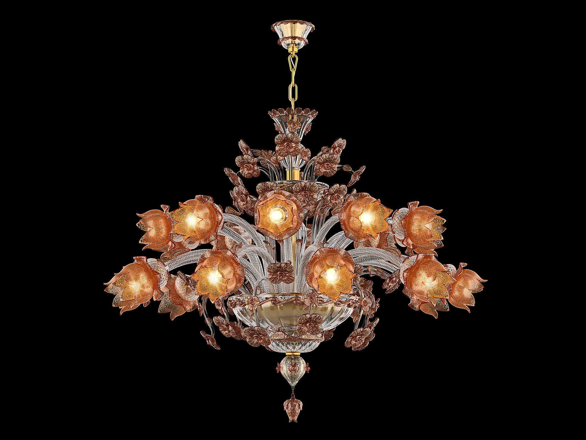 89310 Osgona Collection of Murano Glass Lamps _42