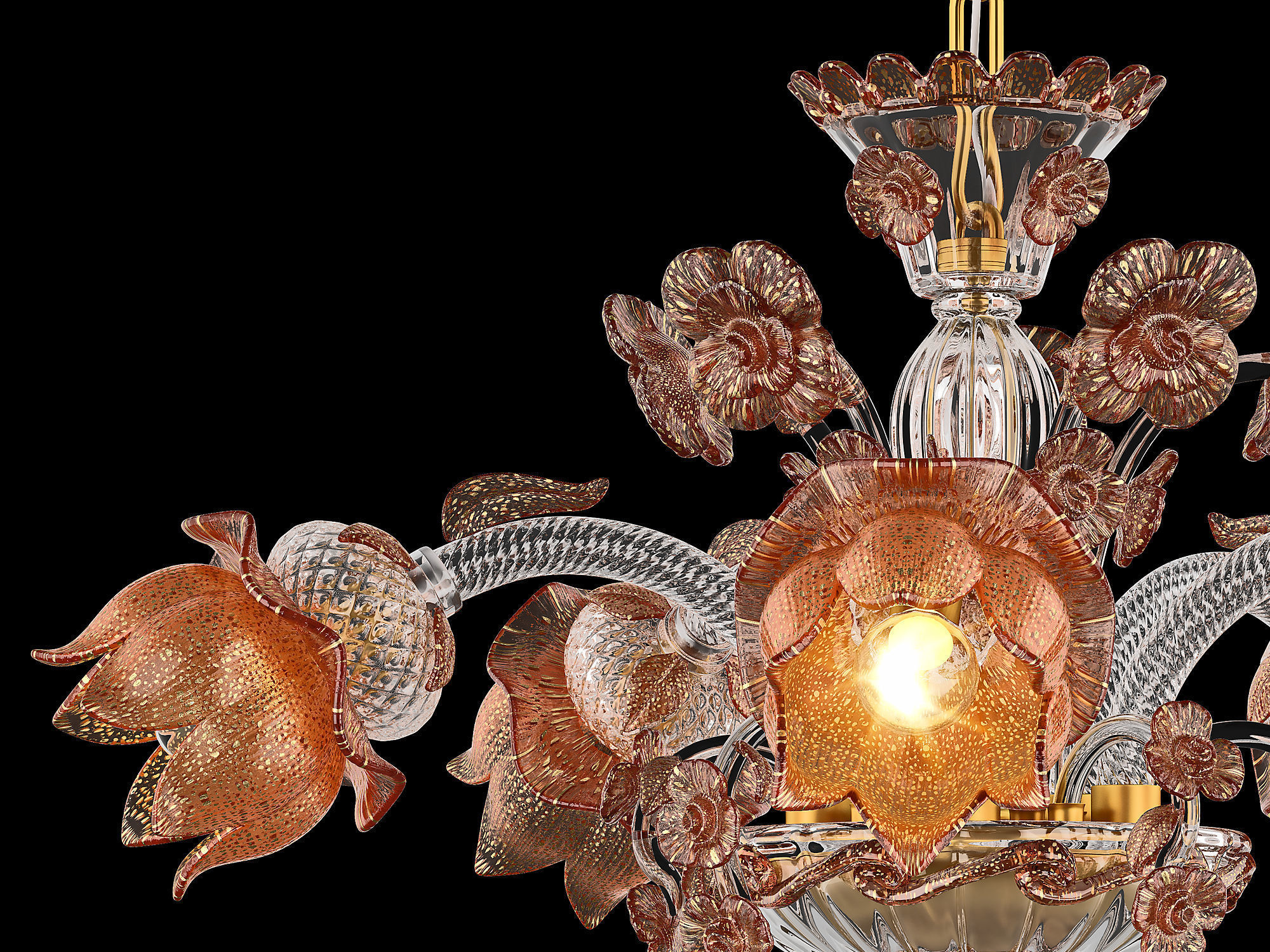 89310 Osgona Collection of Murano Glass Lamps _10
