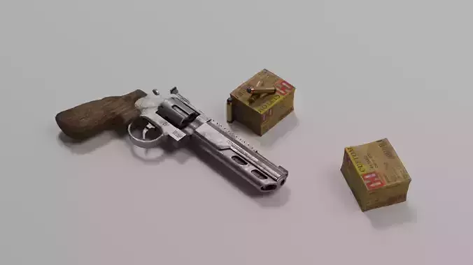 Smith and Wesson model 686 Competitor Revolver