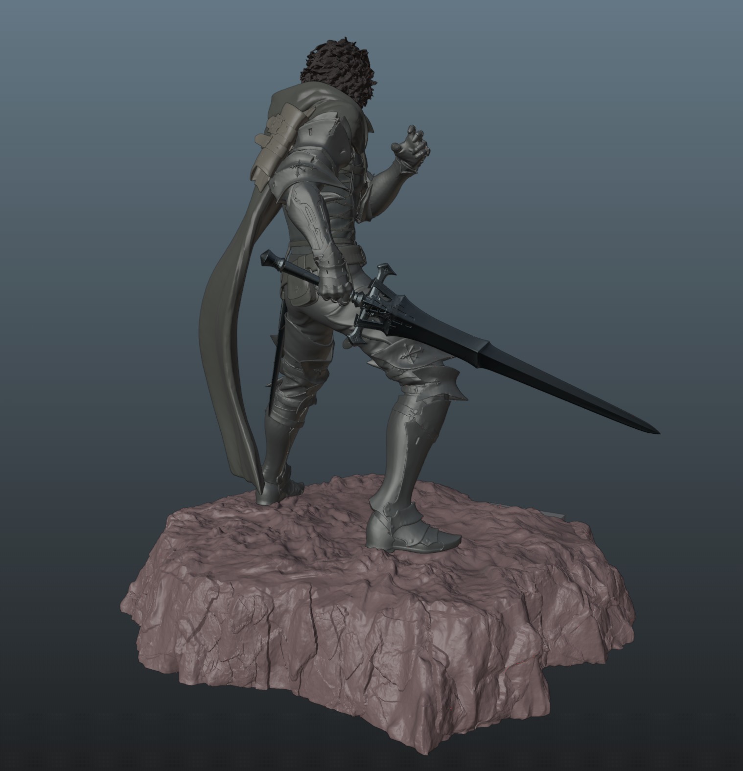 Final Fantasy XVI Clive Rosfield 3D print model_6