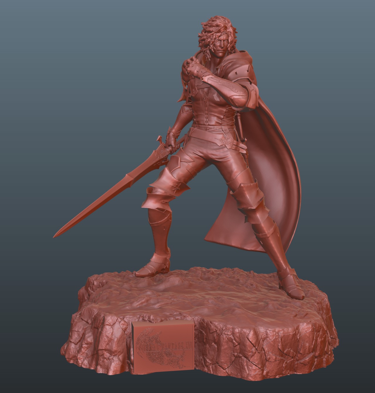 Final Fantasy XVI Clive Rosfield 3D print model_4