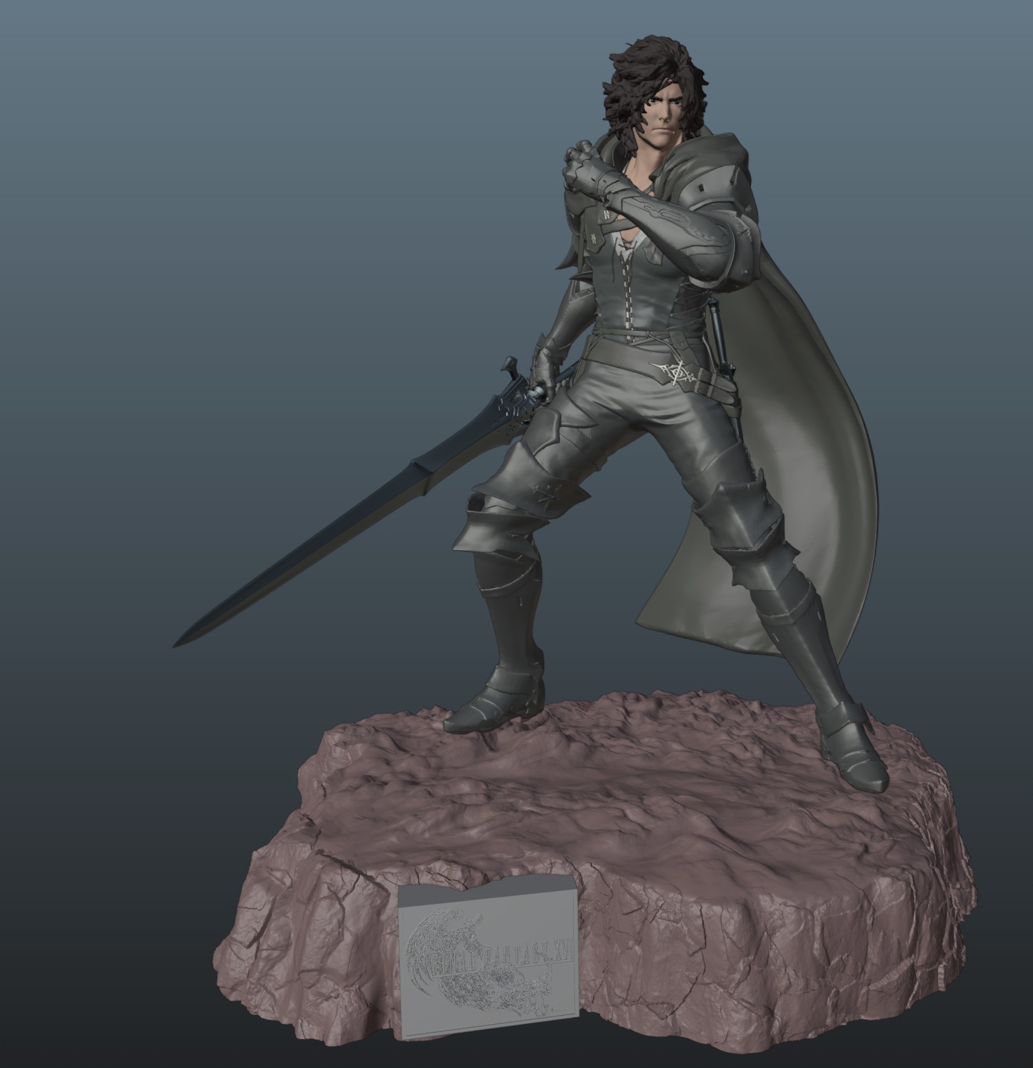 Final Fantasy XVI Clive Rosfield 3D print model_5