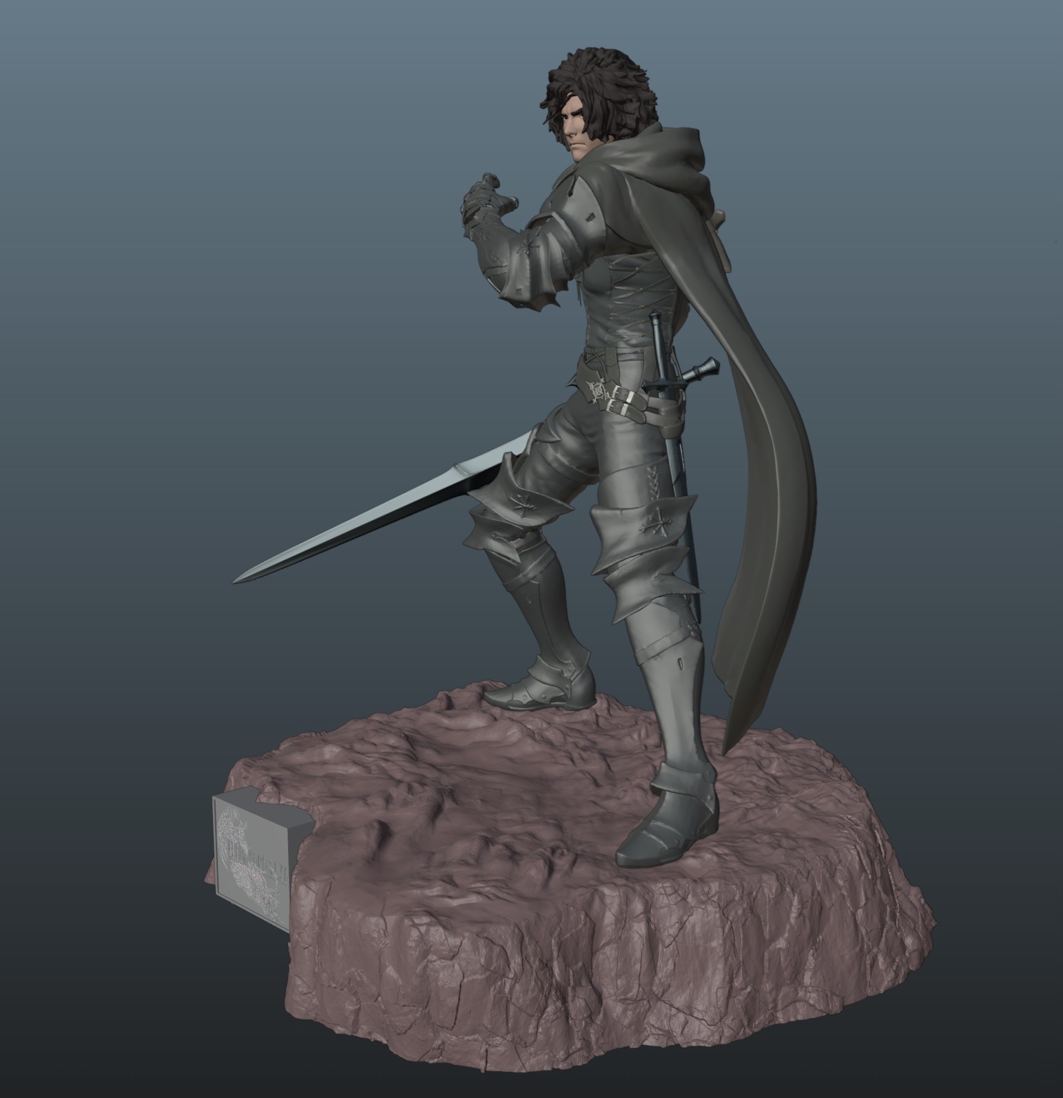 Final Fantasy XVI Clive Rosfield 3D print model_10