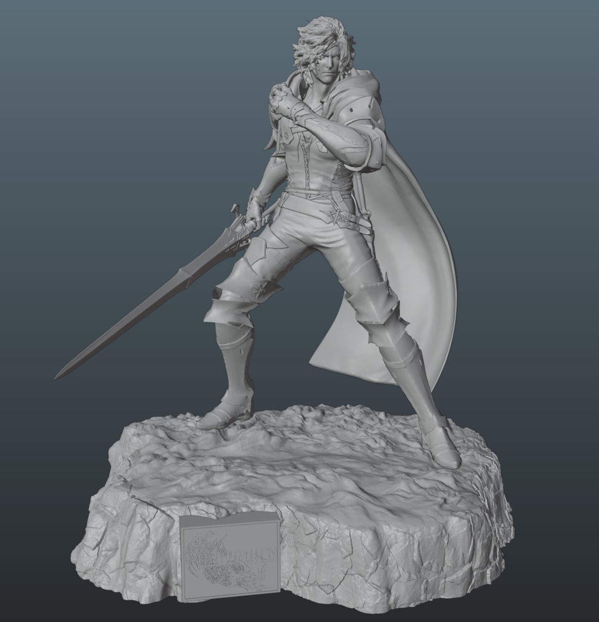 Final Fantasy XVI Clive Rosfield 3D print model_1