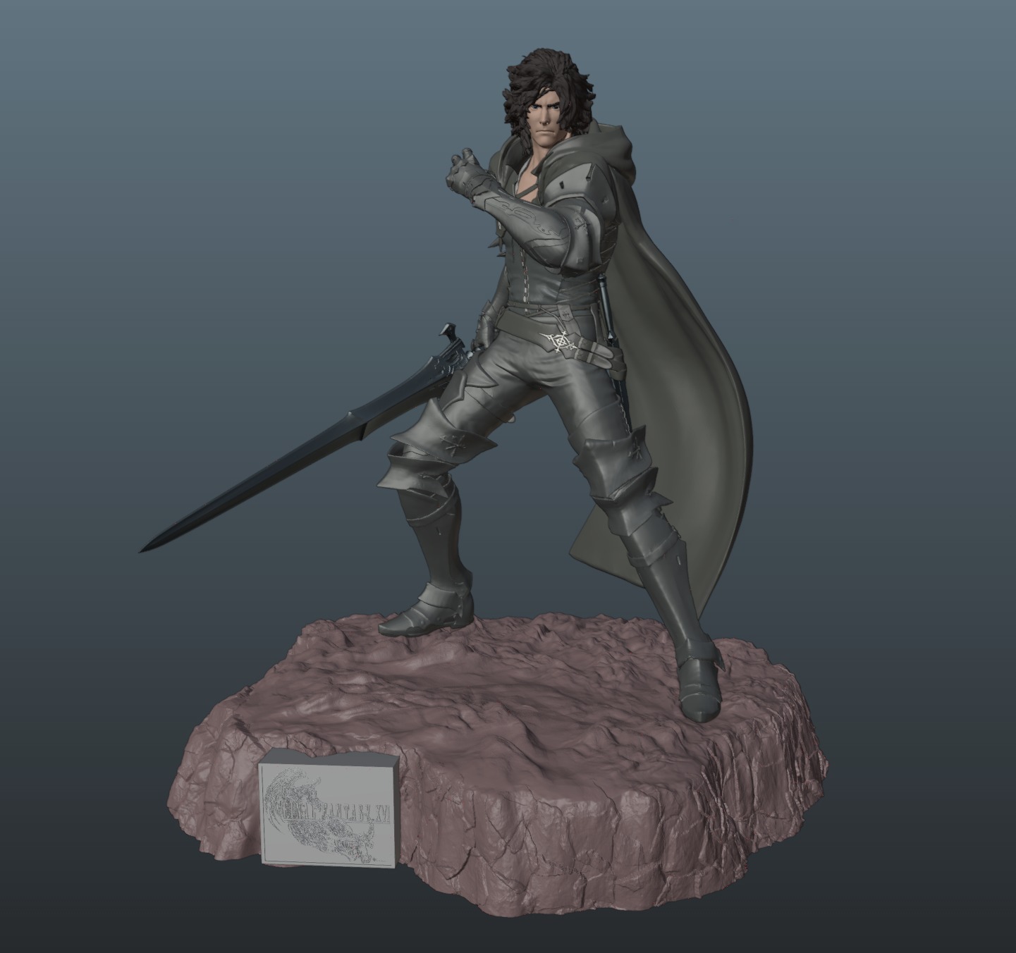 Final Fantasy XVI Clive Rosfield 3D print model_7