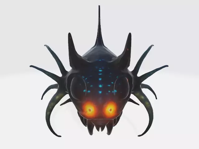 Deep sea fish 3D model_0