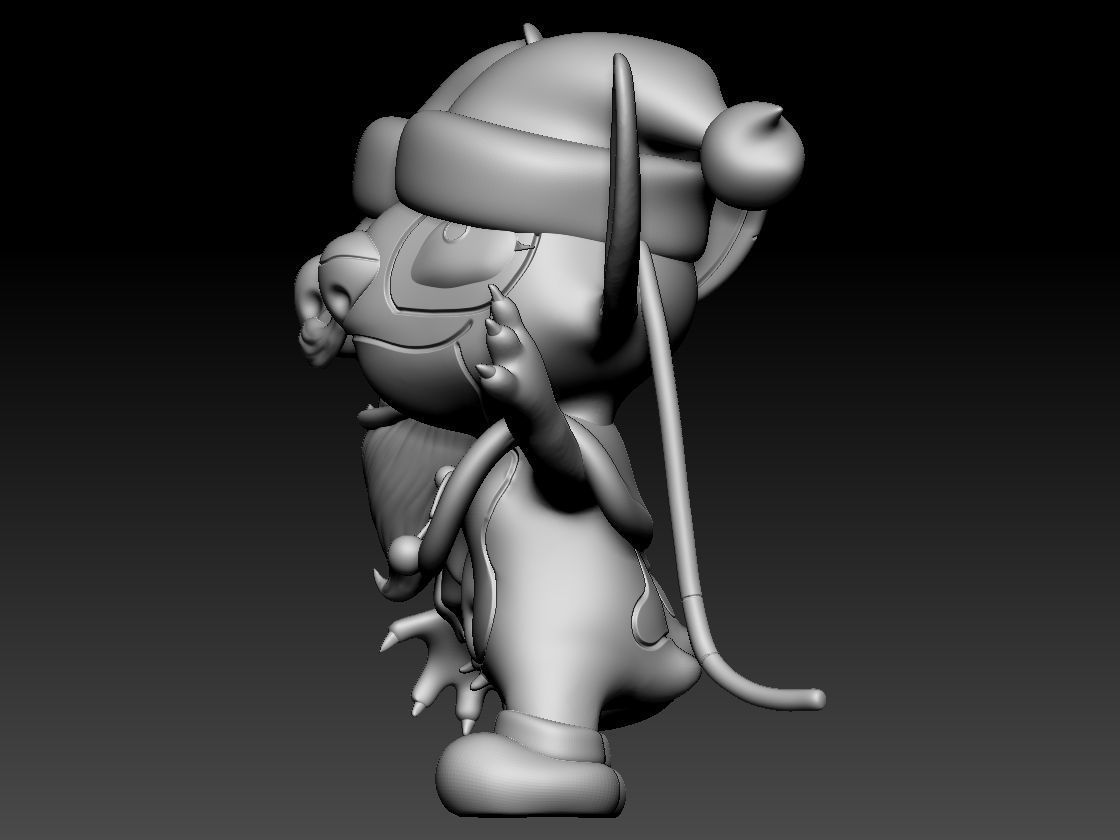 Stitch And Angel Christmas 3D print model_6