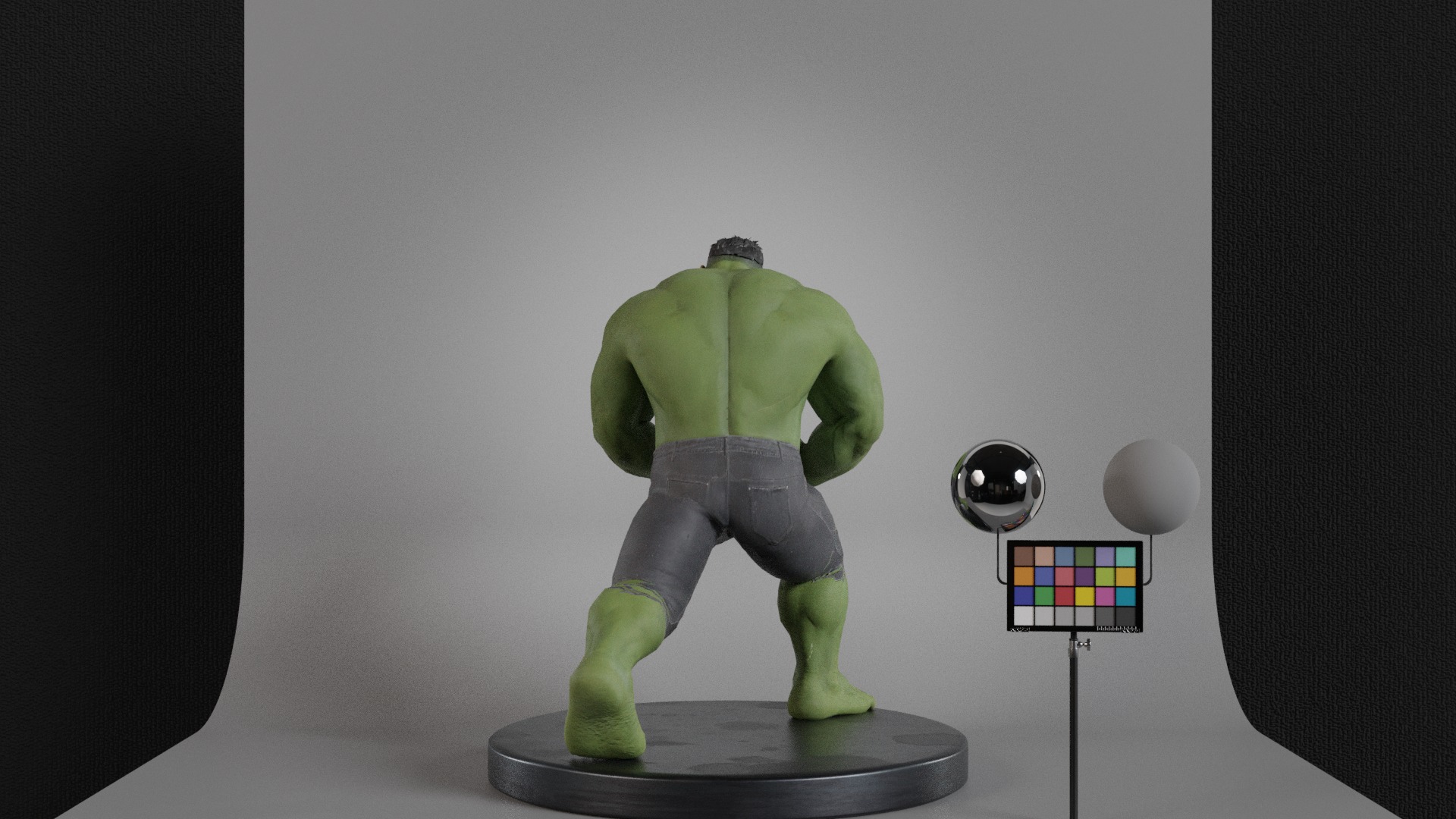 The Incredible Hulk Low-poly 3D model_13