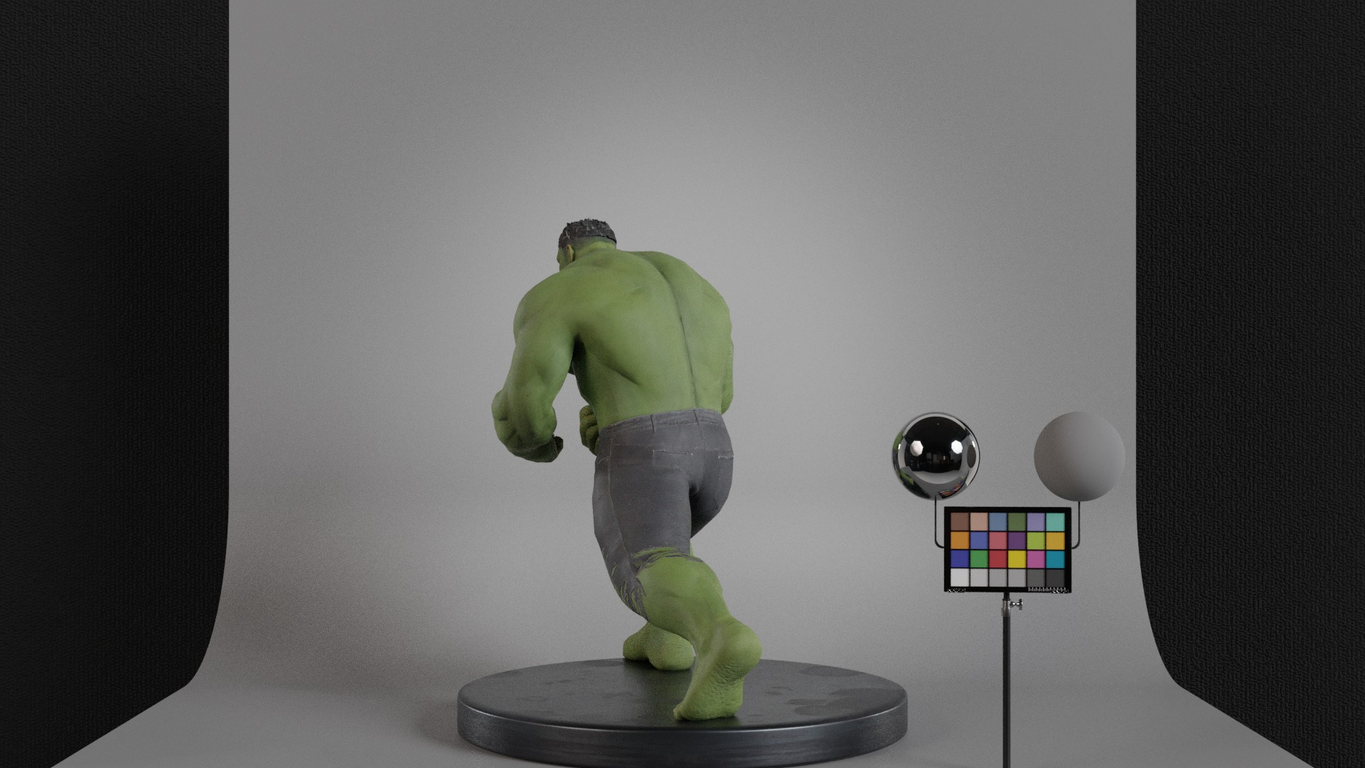 The Incredible Hulk Low-poly 3D model_14