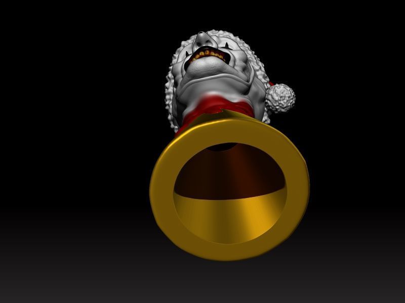 TERRIFIER CLOWN MERRY CHRISTMAS STAR ESTRELLA TOPPER ORNAMENT 3D print model_3