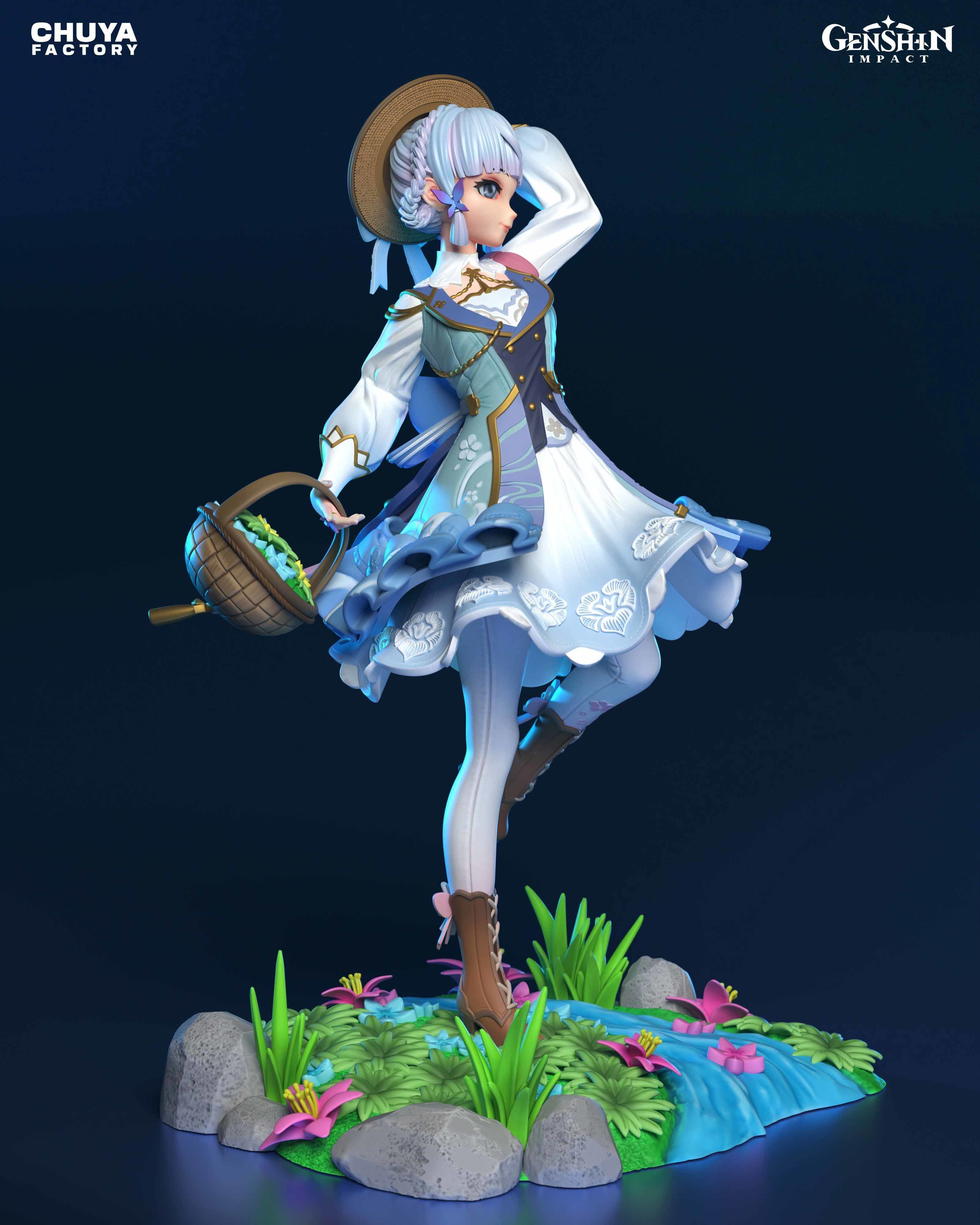 Kamisato Ayaka from Genshin Impact 3D print model_11