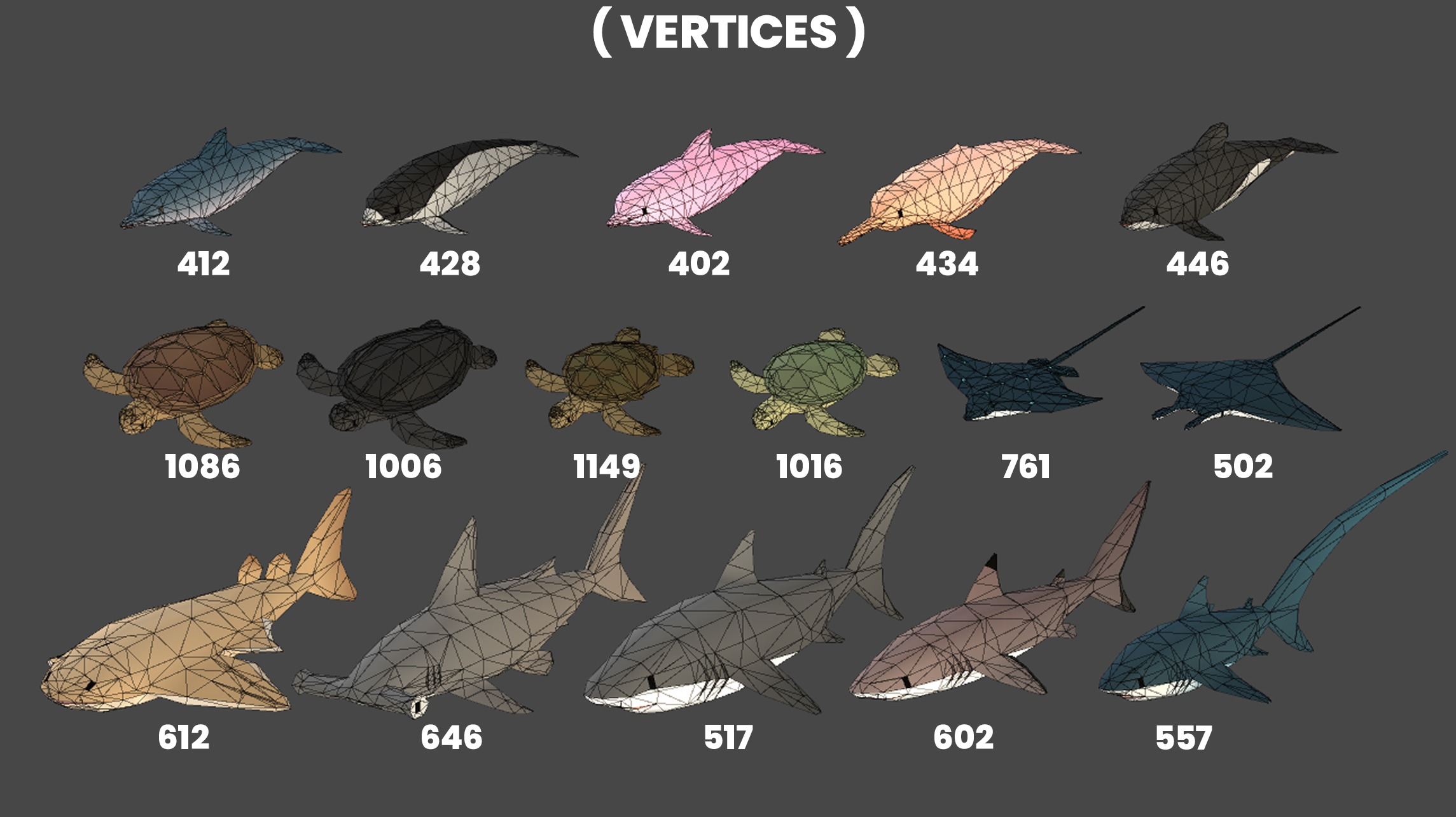 3D Fish Low-poly 3D model_10