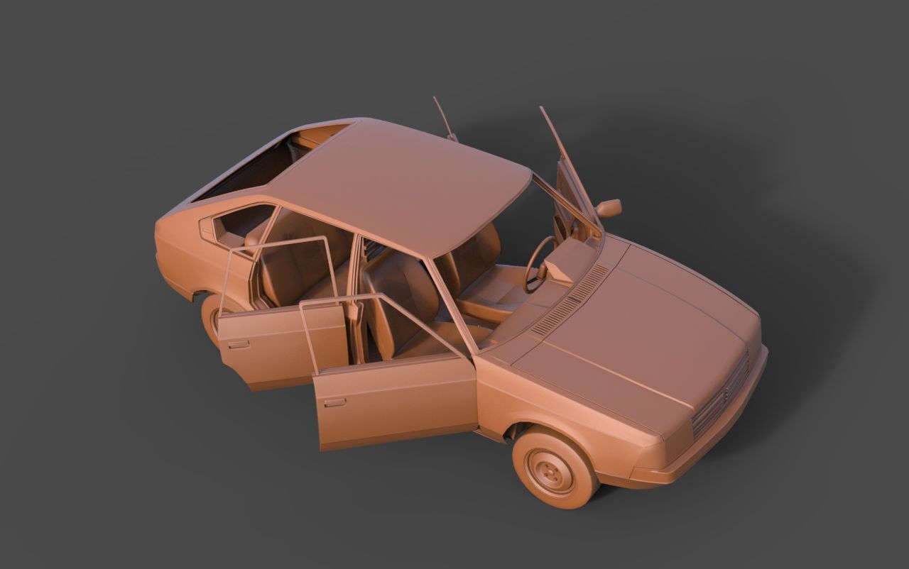 Moskvitch 2141 3D print model_5