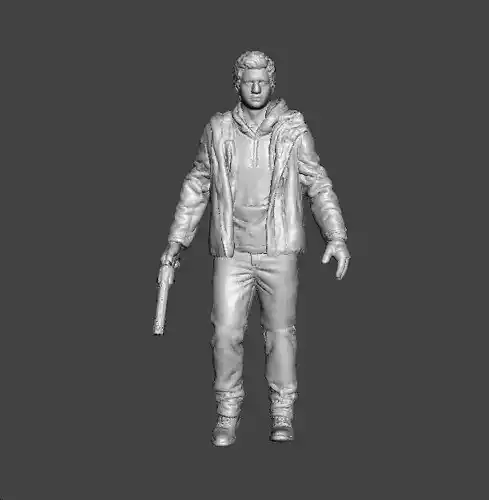 RE ETHAN WINTERS MINIATURE MODEL HORROR OR SCIFI GAMES RPG DND 3D print model