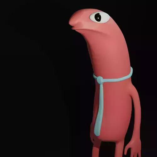 Allan Red - Smiling Friends 3D print model