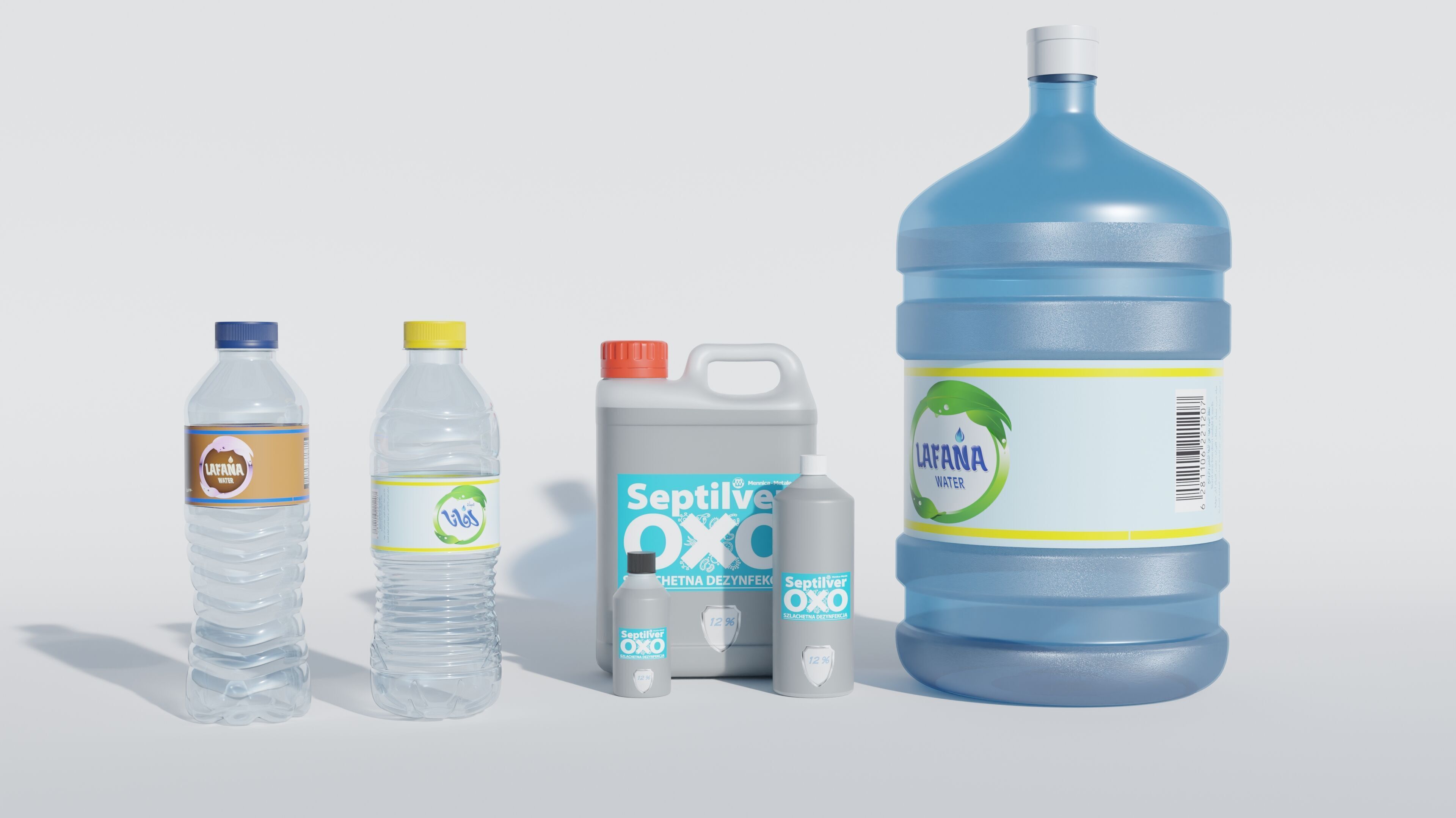 Water Bottle  3D model_3