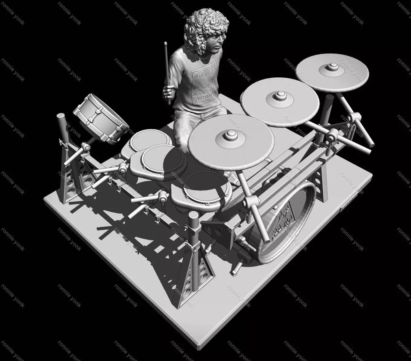 Def Leppard Pour Some Sugar On Me Rick Allen 3D print model