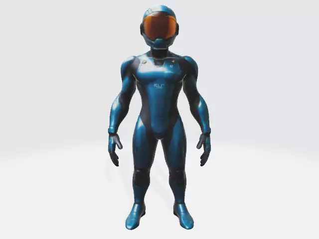 Nano suit 3D model_0