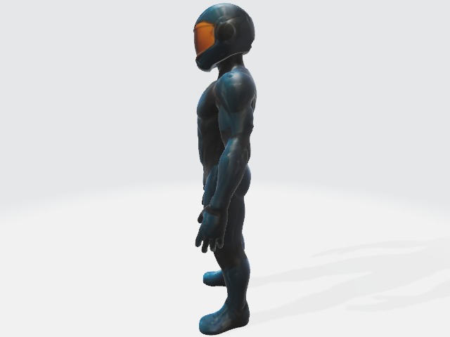 Nano suit 3D model_1
