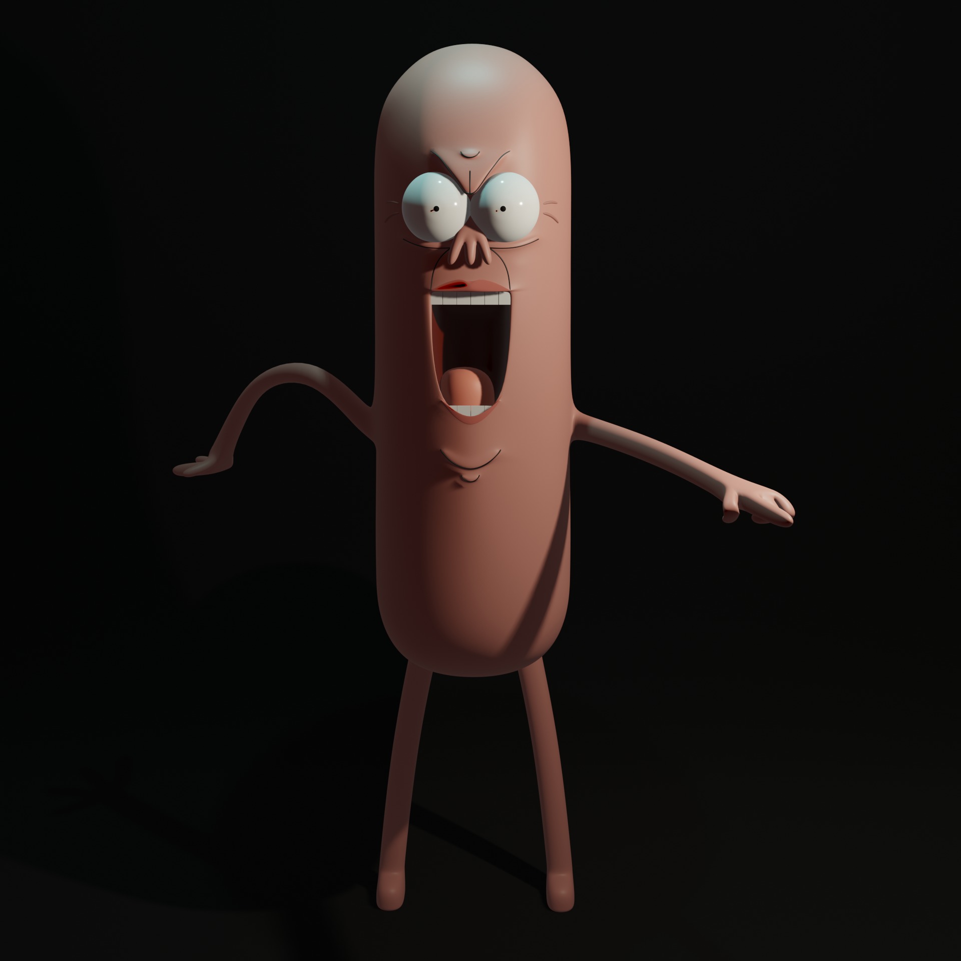 Hot Dogs - Regular Show 3D print model_3
