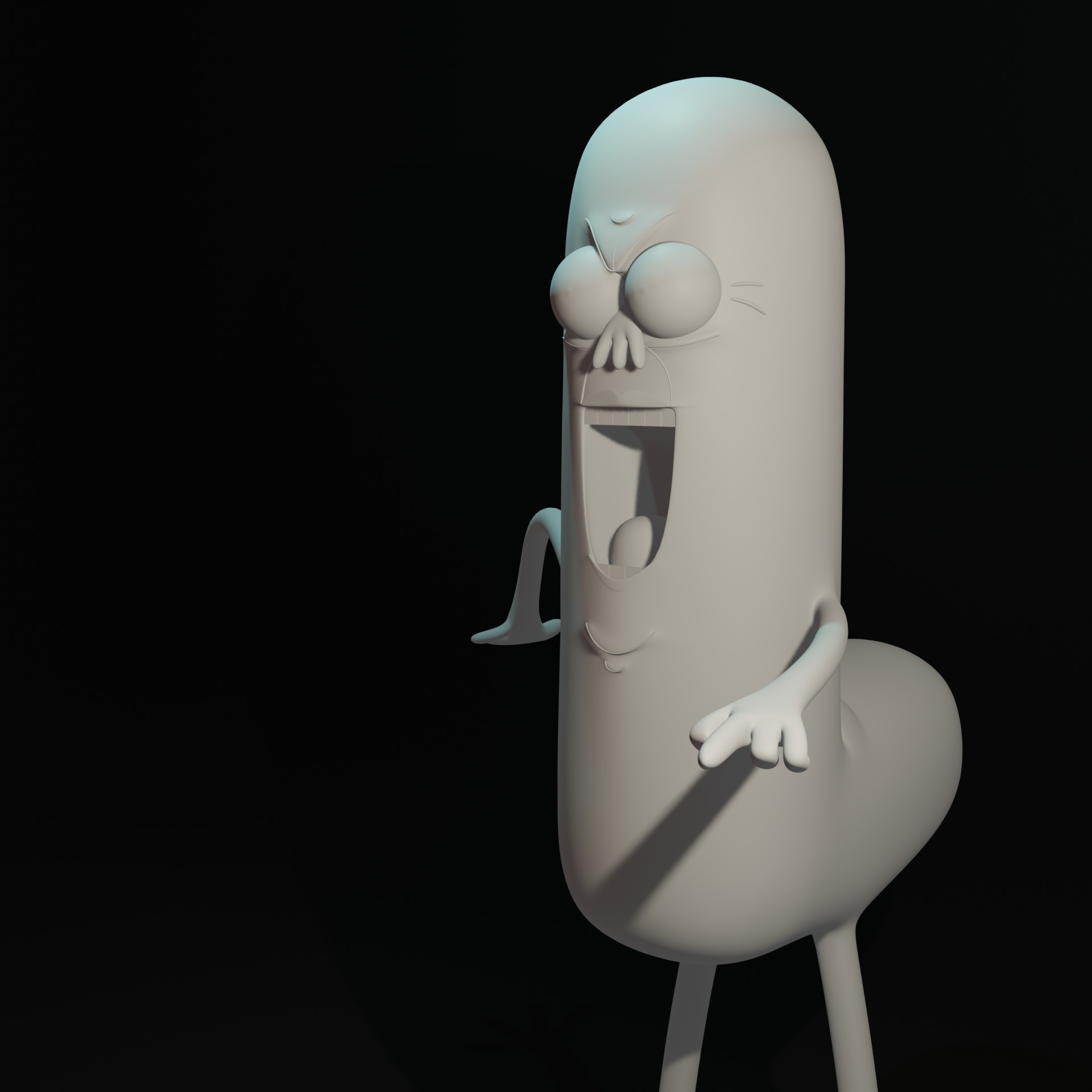 Hot Dogs - Regular Show 3D print model_6