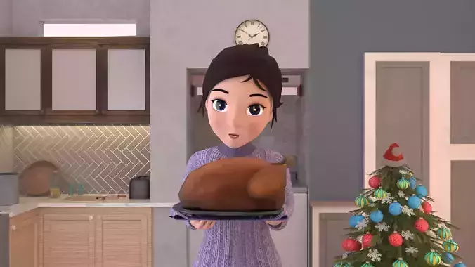 Charater Mother Cartoon