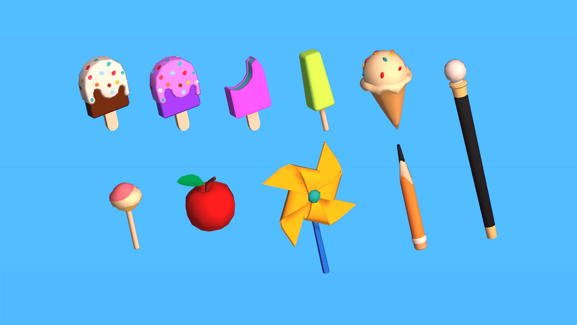 3D Characters Pro - Casual Low-poly 3D model_26