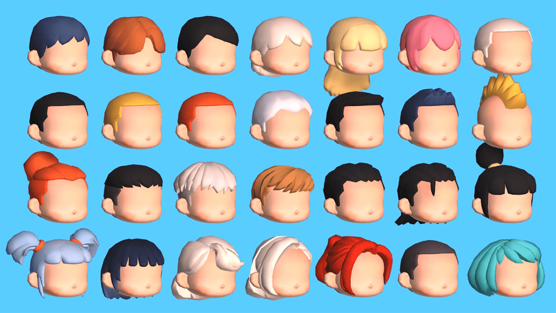 3D Characters Pro - Casual Low-poly 3D model_28