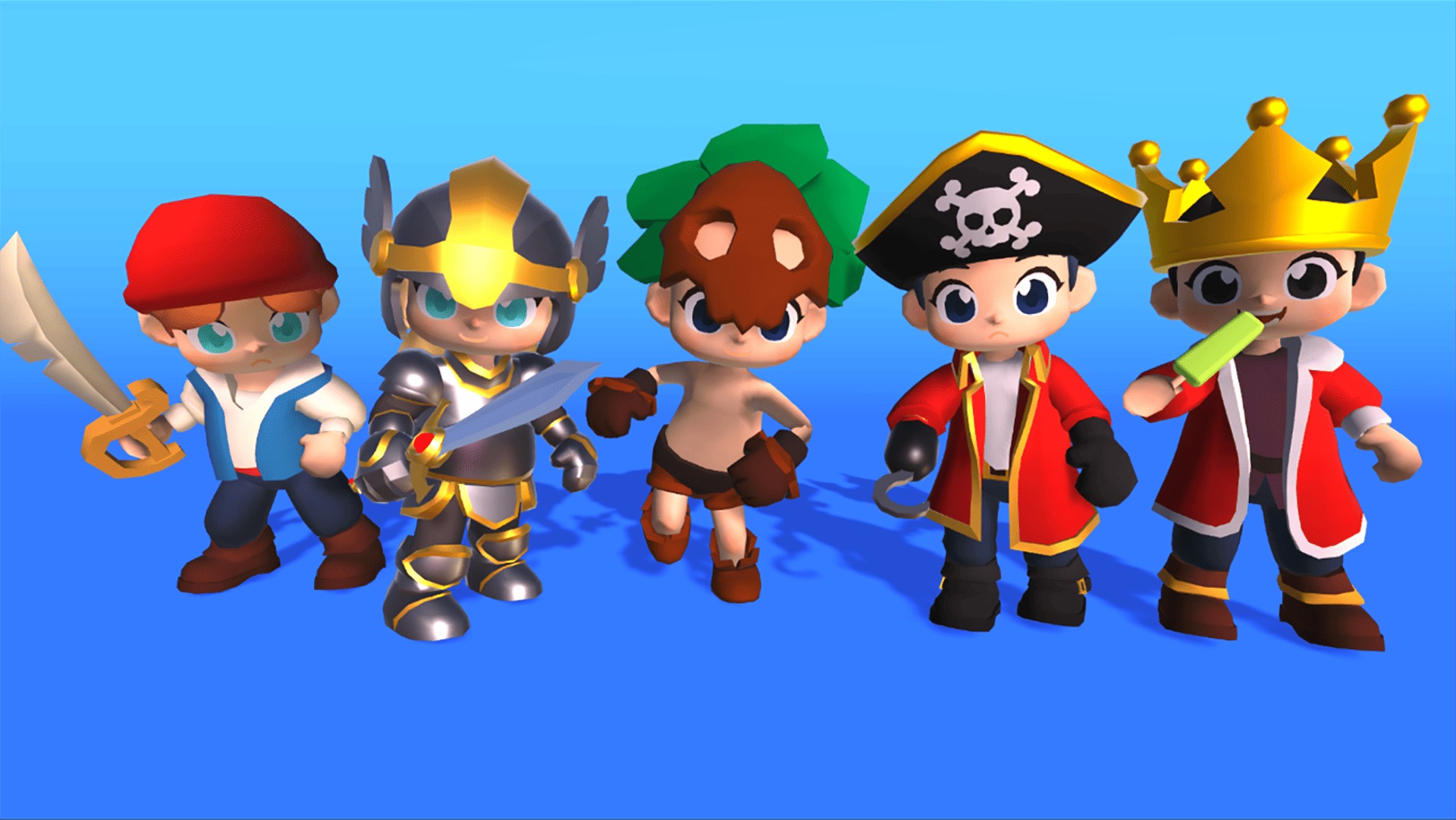 3D Characters Pro - Casual Low-poly 3D model_7