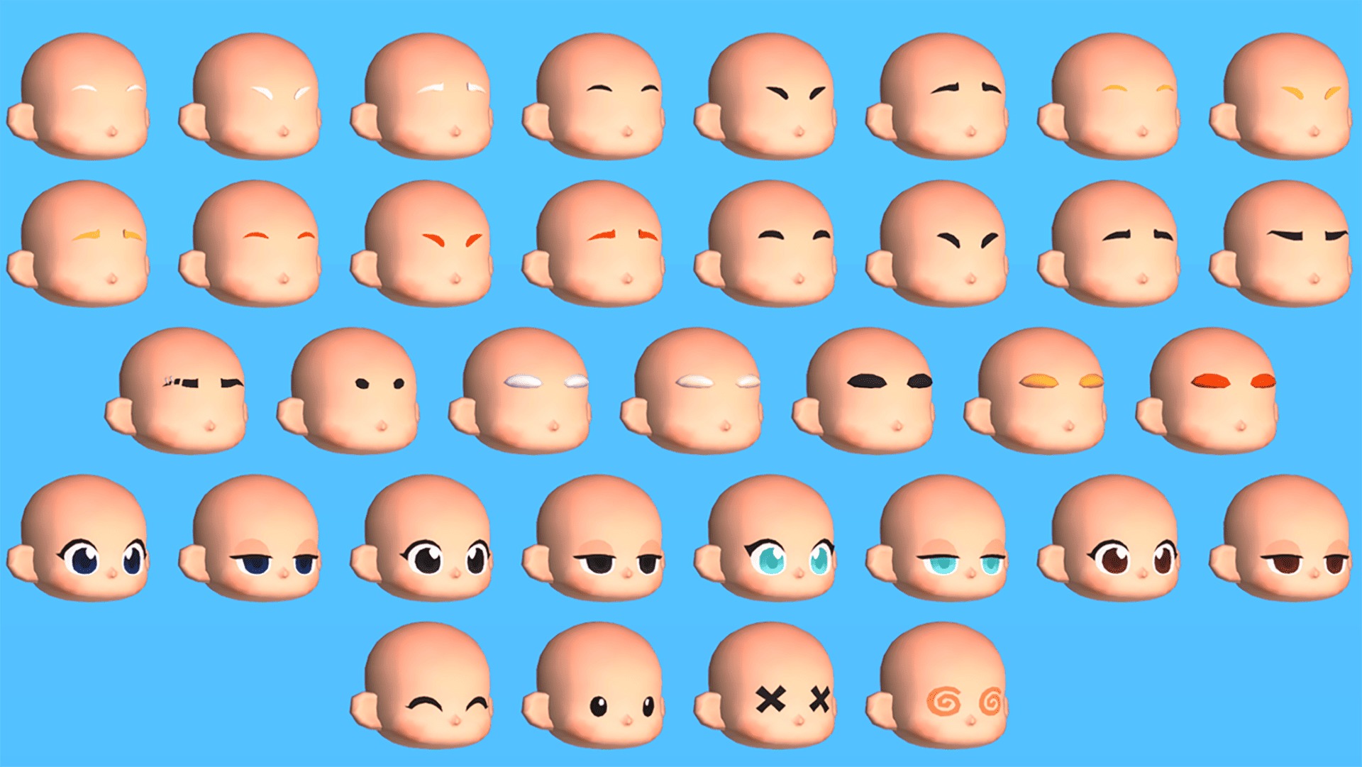 3D Characters Pro - Casual Low-poly 3D model_29